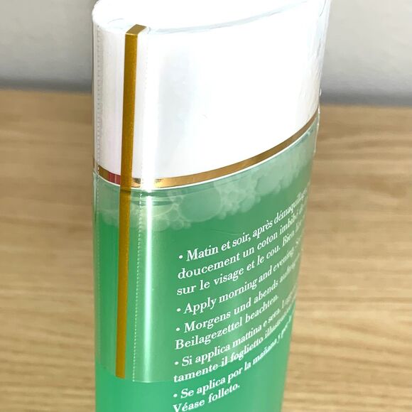 Clarins Paris Toning Lotion 400ml/13.5oz with Iris Alcohol-Free Sealed in Box - Picture 6 of 6